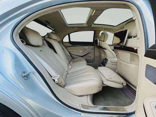 MERCEDES BENZ S63 ///AMG - 2014 - SILVER WITH BEIGE - SUPER CLEAN CAR FRESH JAPAN IMPORT