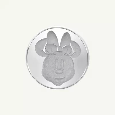 BTC 50 Grams Pure Silver Coin - Minnie Mouse-0
