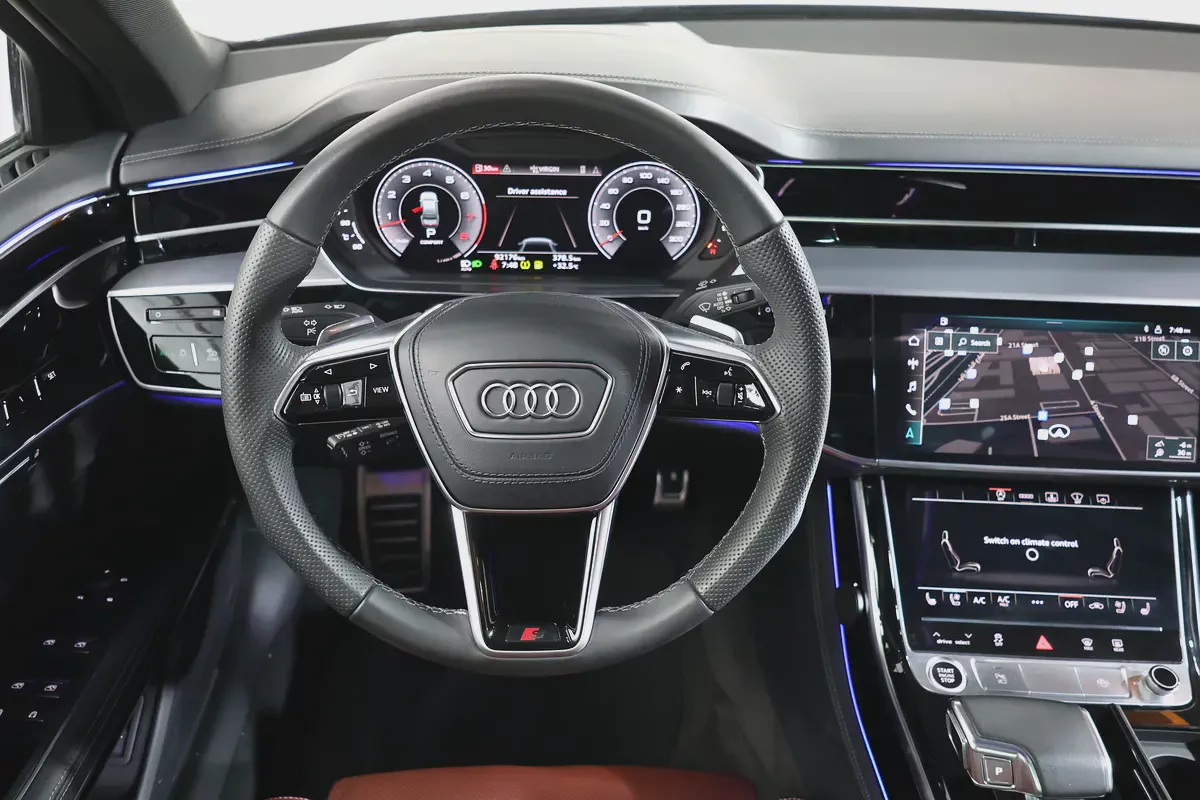 Pristine 2022 Audi A8 L 55 TFSI quattro | GCC Specs | Low Mileage-11-11