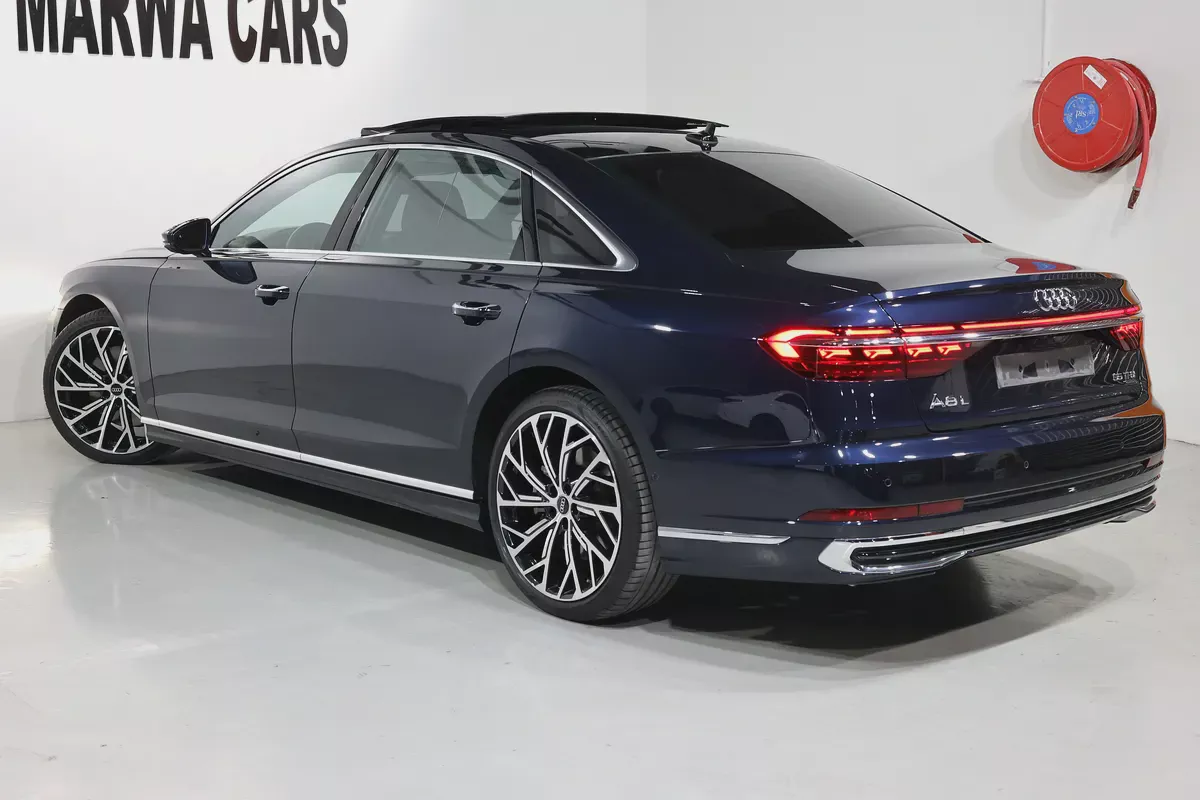 Pristine 2022 Audi A8 L 55 TFSI quattro | GCC Specs | Low Mileage-3-3