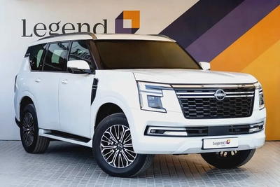 Dealership Warranty 3 years | AED 5,120 Monthly | Nissan Patrol SE Platinum City | Zero Down Payment-0