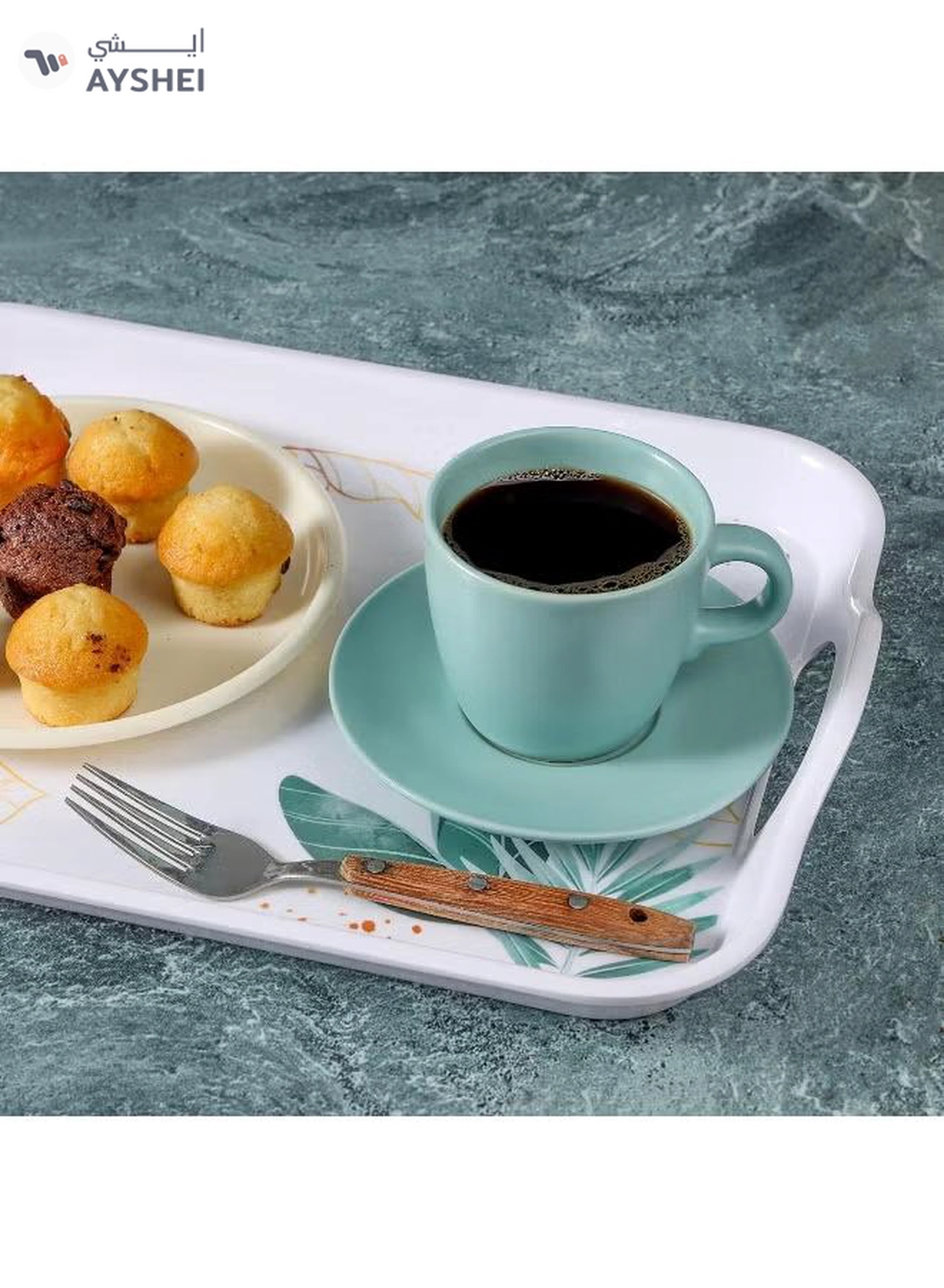 Delcasa DC3394 Melamineware Serving Tray-5-5