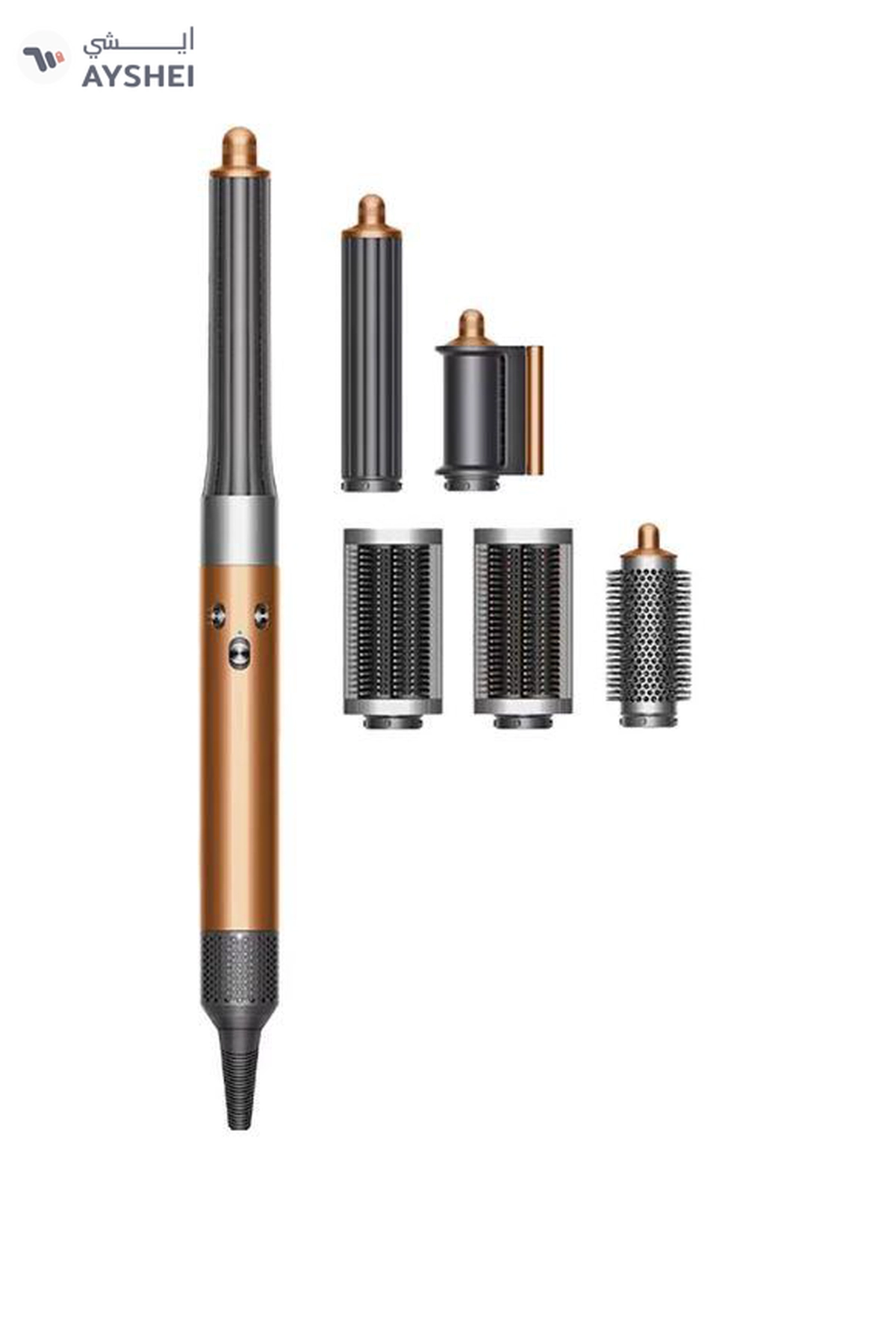 Dyson Airwrap multi-styler Complete Long with 8 Accessories Copper/Nickel-8-8