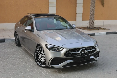 Mercedes C200 -Premium Plus 2024-12,000KM-GCC SPECS-UNDER WARRANTY-SERVICE CONTRACT-0