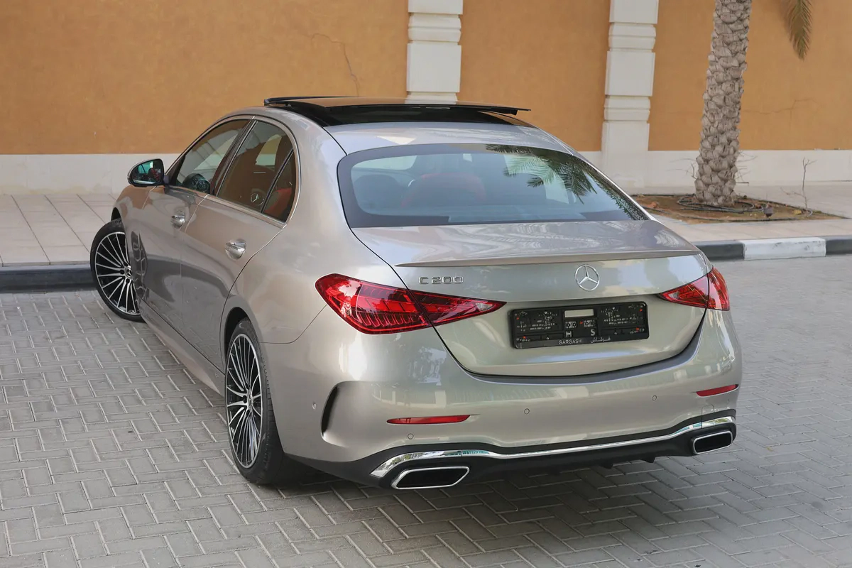 Mercedes C200 -Premium Plus 2024-12,000KM-GCC SPECS-UNDER WARRANTY-SERVICE CONTRACT-2-2