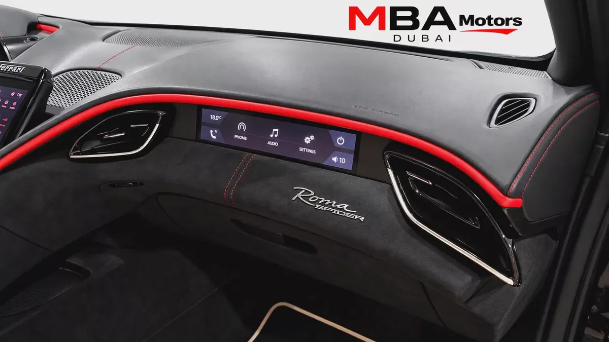 2024 | GCC | Ferrari Roma Spider | Warranty & Service contract | Full service history | Low Mileage-9-9