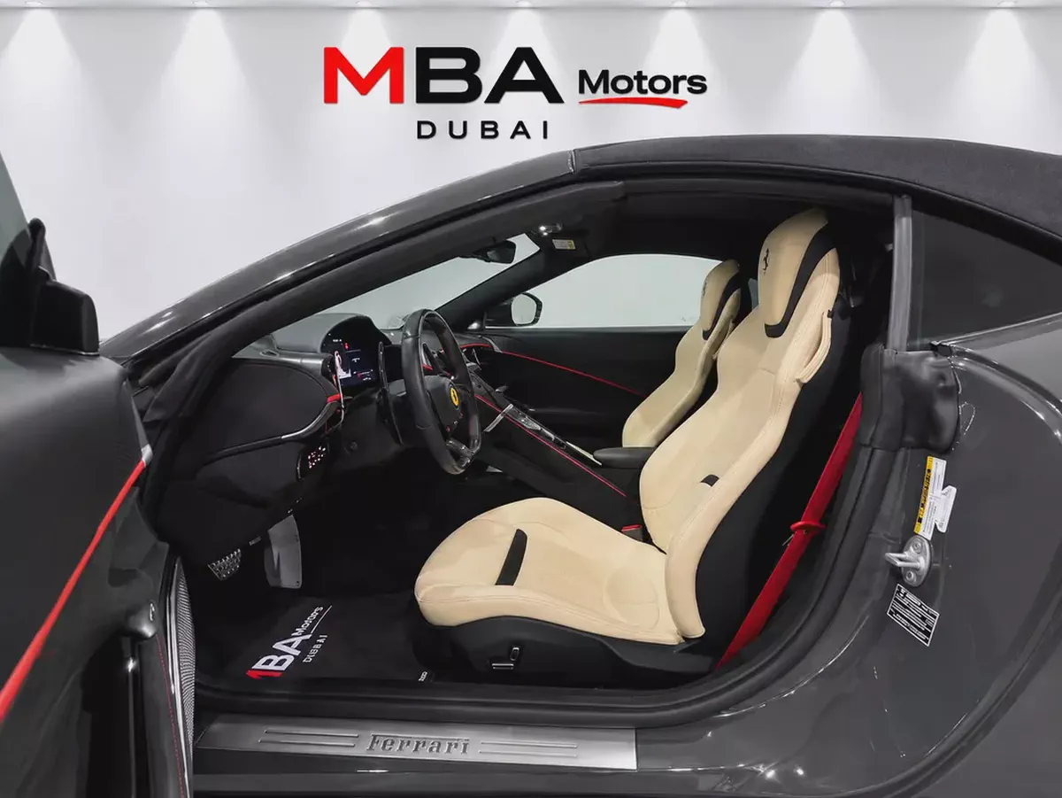 2024 | GCC | Ferrari Roma Spider | Warranty & Service contract | Full service history | Low Mileage-6-6