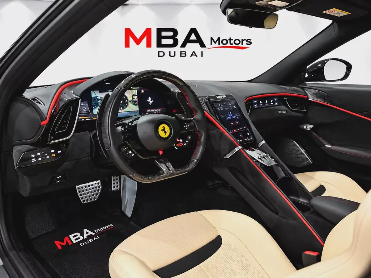 2024 | GCC | Ferrari Roma Spider | Warranty & Service contract | Full service history | Low Mileage-8-8