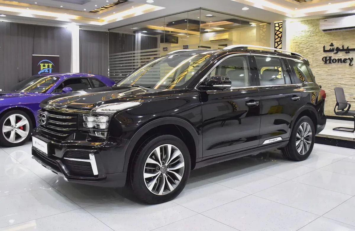 AED 618 EMi for 5Yrs | GAC GS8 320T ( 2021 Model ) in Black Color GCC Specs-1-1