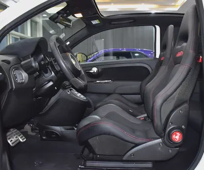 AED 1,170 EMi at 0% DP | Abarth 595 Convertible Competizione ( 2022 Model ) in White Color GCC Specs-9