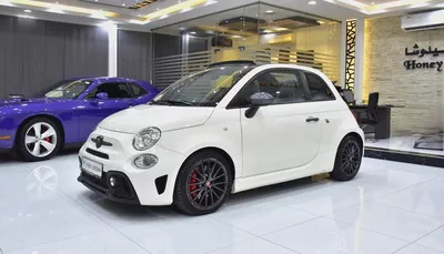 AED 1,170 EMi at 0% DP | Abarth 595 Convertible Competizione ( 2022 Model ) in White Color GCC Specs-1