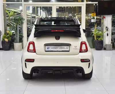 AED 1,170 EMi at 0% DP | Abarth 595 Convertible Competizione ( 2022 Model ) in White Color GCC Specs-5