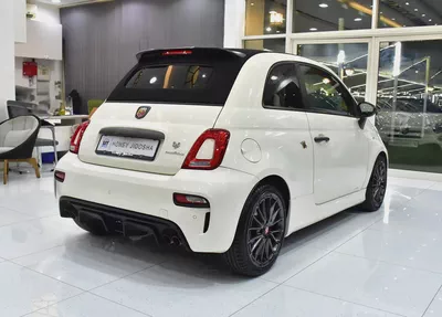 AED 1,170 EMi at 0% DP | Abarth 595 Convertible Competizione ( 2022 Model ) in White Color GCC Specs-6