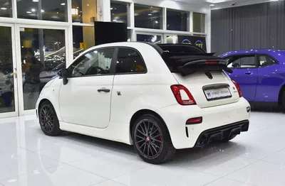 AED 1,170 EMi at 0% DP | Abarth 595 Convertible Competizione ( 2022 Model ) in White Color GCC Specs-7