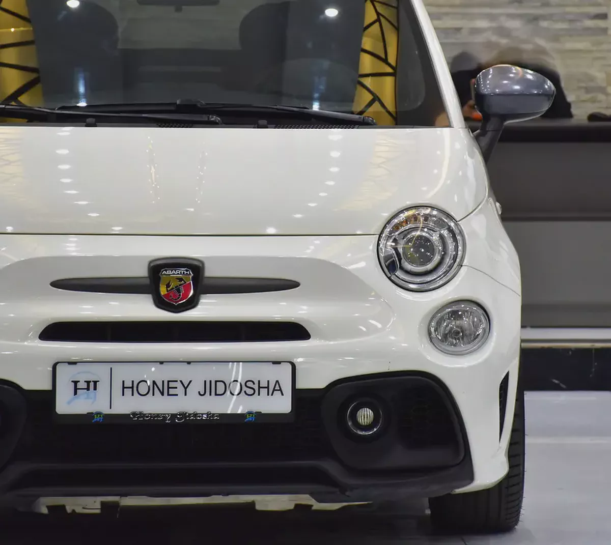 AED 1,170 EMi at 0% DP | Abarth 595 Convertible Competizione ( 2022 Model ) in White Color GCC Specs-3-3