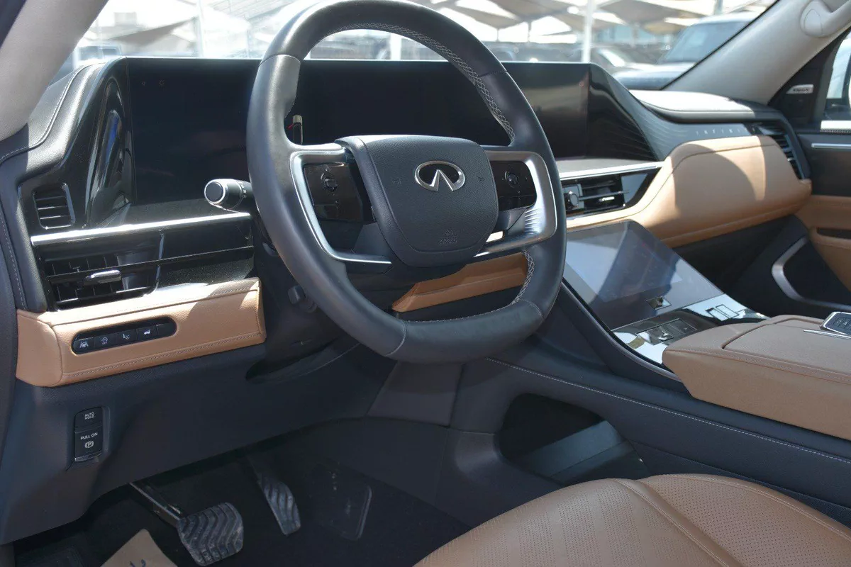 INFINITI QX80 LUXE 2025 | WHITE-15-15