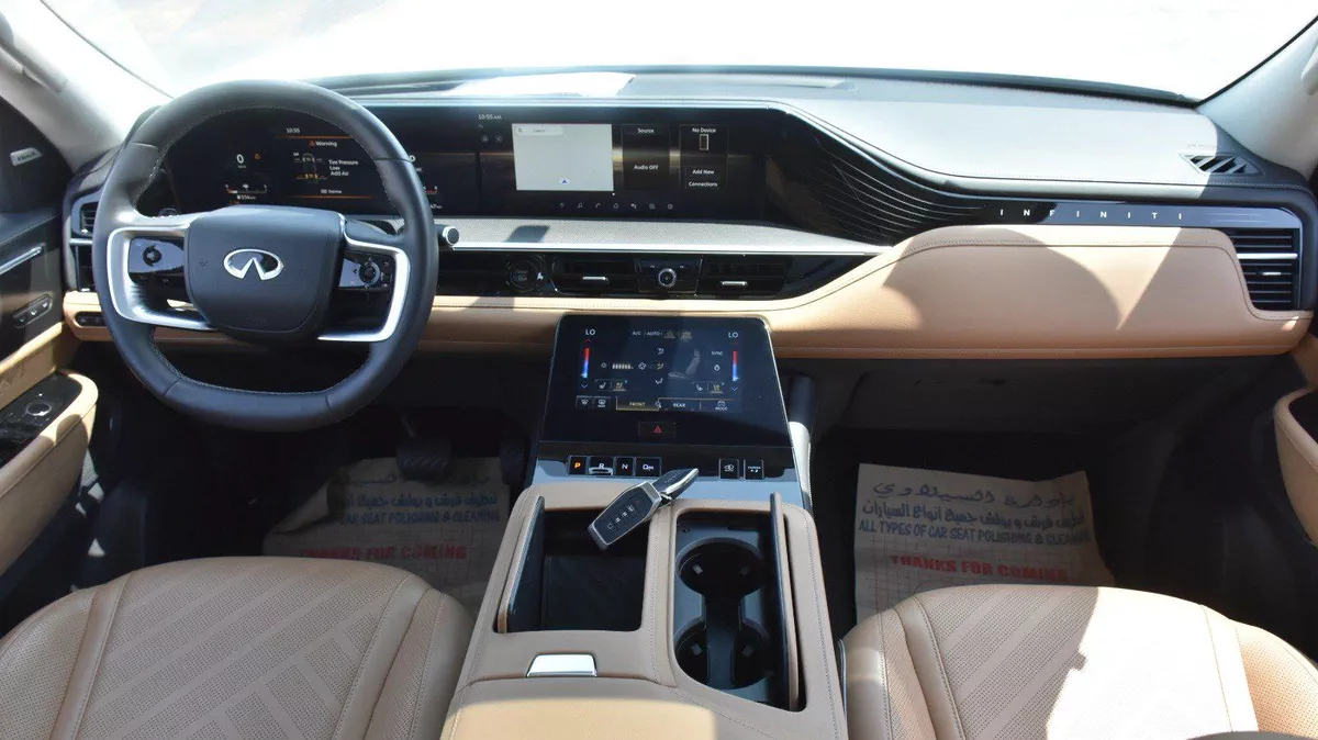 INFINITI QX80 LUXE 2025 | WHITE-3-3