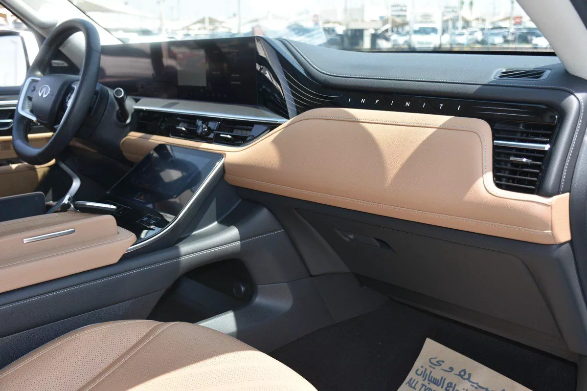 INFINITI QX80 LUXE 2025 | WHITE-10-10