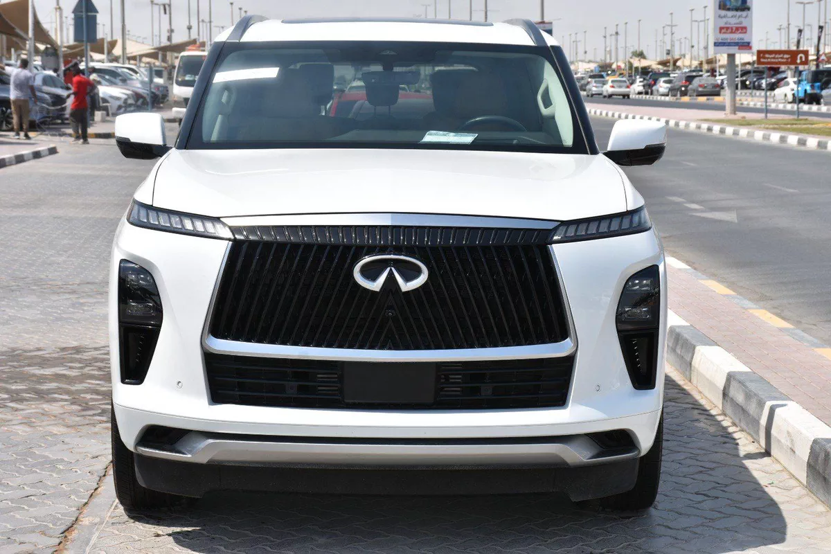 INFINITI QX80 LUXE 2025 | WHITE-6-6