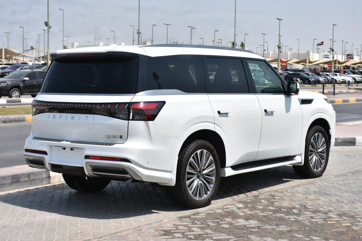 INFINITI QX80 LUXE 2025 | WHITE-17-17