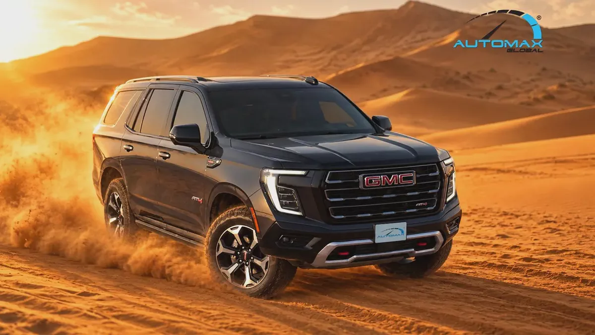 2025 GMC Yukon AT4 Ultimate 6.2L V8 4X4 GCC With  2 Years Warranty Or 100,000 km at Official Dealer