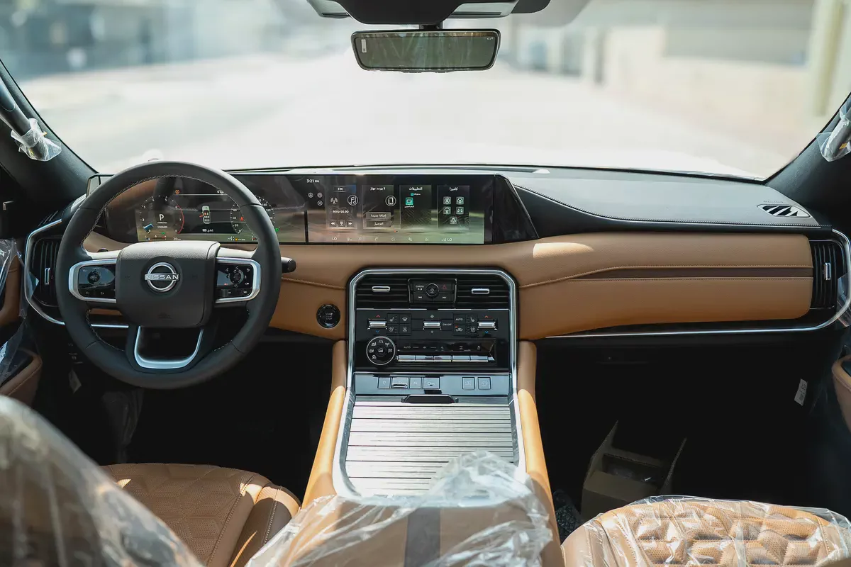 2026 Nissan Patrol LE Platinum | GCC Specs | Brand New | BLACK ROOF-15-15