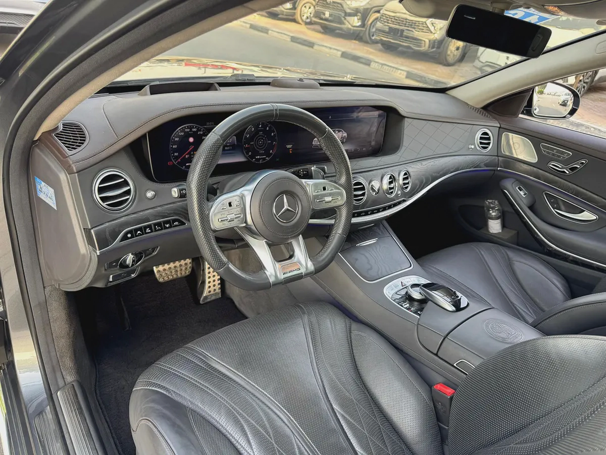 Mercedes Benz S63 AMG 2018 - 6 Buttons - 4.5 Auction Grade - Japan Import - Clean Title-6-6