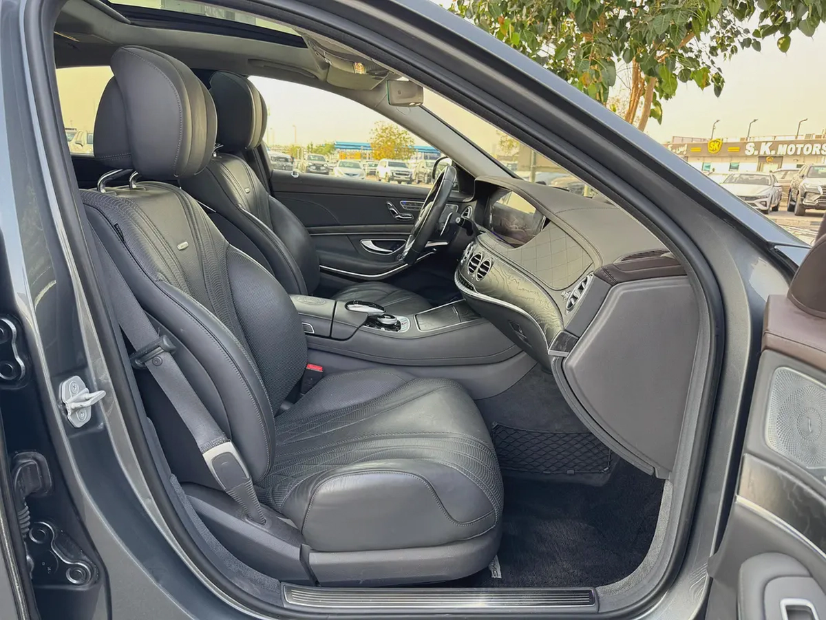 Mercedes Benz S63 AMG 2018 - 6 Buttons - 4.5 Auction Grade - Japan Import - Clean Title-12-12