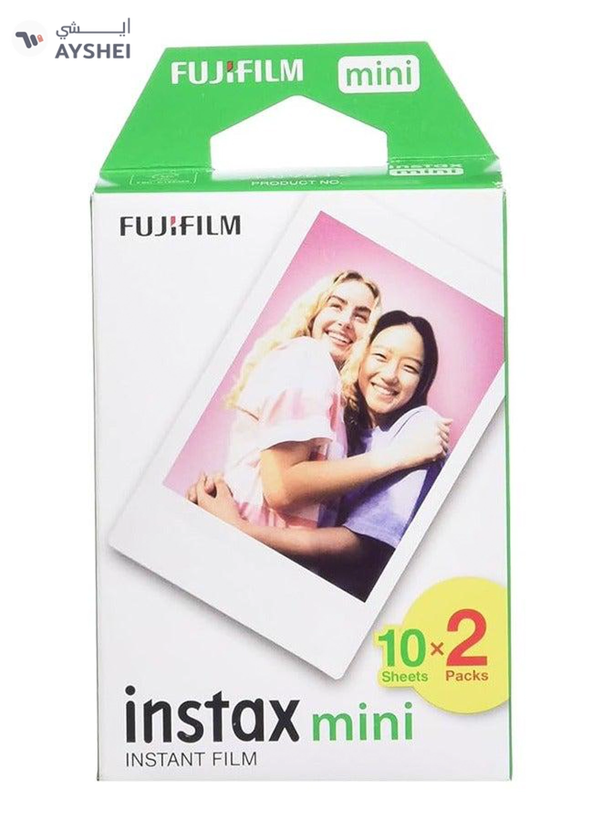 FUJIFILM 20 Sheets Instax Mini Instant Film White-1-1