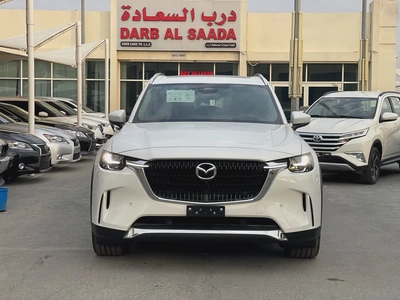 مازدا CX90 خليجي ضمان الوكيل 2025 فول اوبشن سته سلندر 3.3 بانواما-0