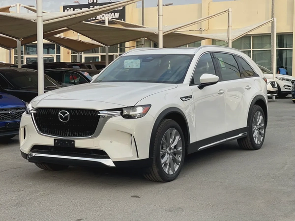 مازدا CX90 خليجي ضمان الوكيل 2025 فول اوبشن سته سلندر 3.3 بانواما