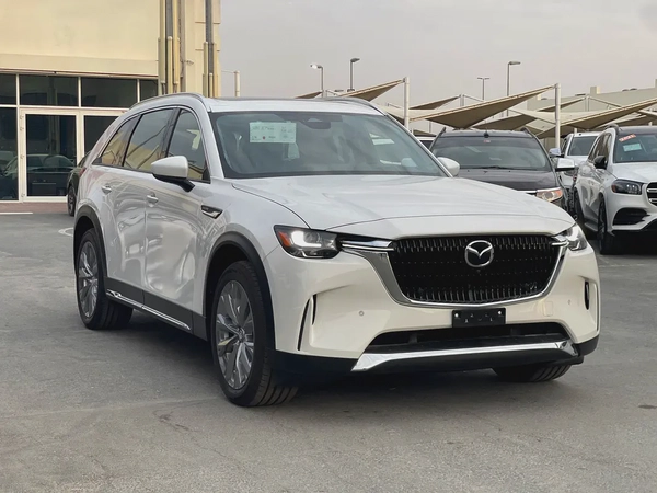 مازدا CX90 خليجي ضمان الوكيل 2025 فول اوبشن سته سلندر 3.3 بانواما