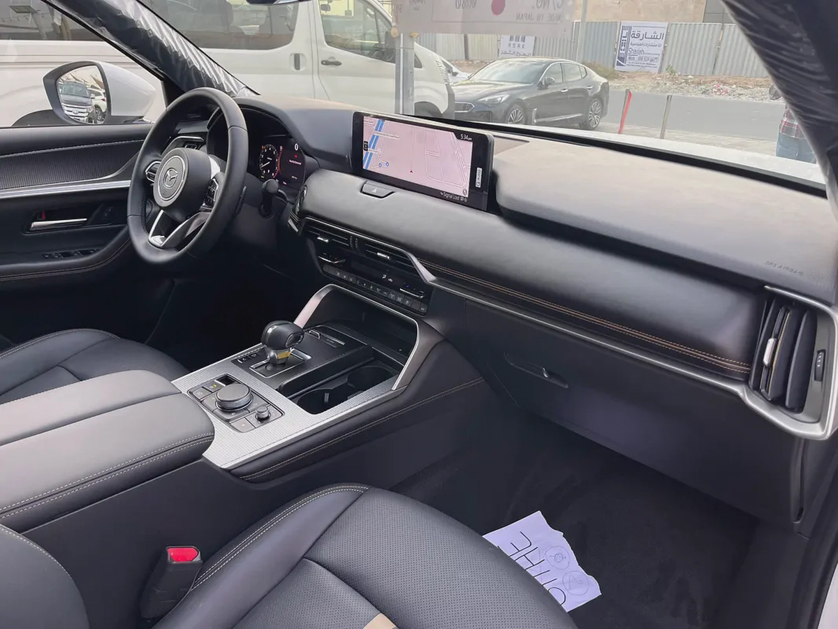 مازدا CX90 خليجي ضمان الوكيل 2025 فول اوبشن سته سلندر 3.3 بانواما-6-6