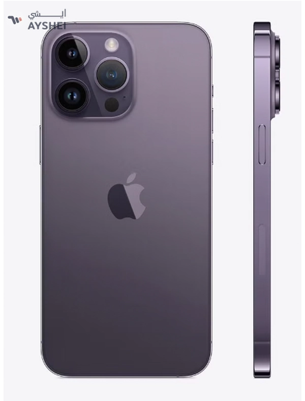 Apple Renewed - iPhone 14 Pro Max 128GB Deep Purple 5G With Facetime - International Version