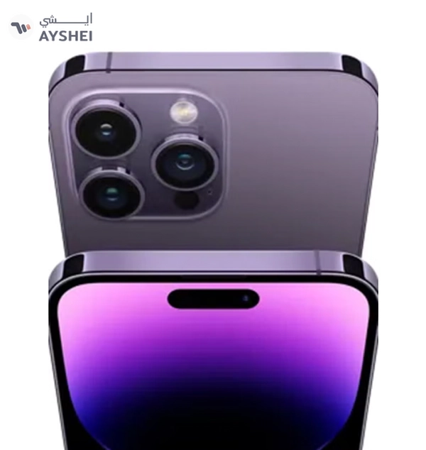 Apple Renewed - iPhone 14 Pro Max 128GB Deep Purple 5G With Facetime - International Version
