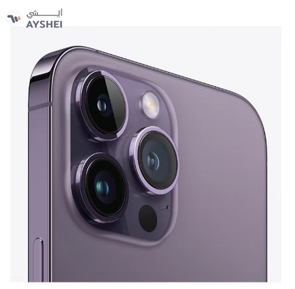 Apple Renewed - iPhone 14 Pro Max 128GB Deep Purple 5G With Facetime - International Version