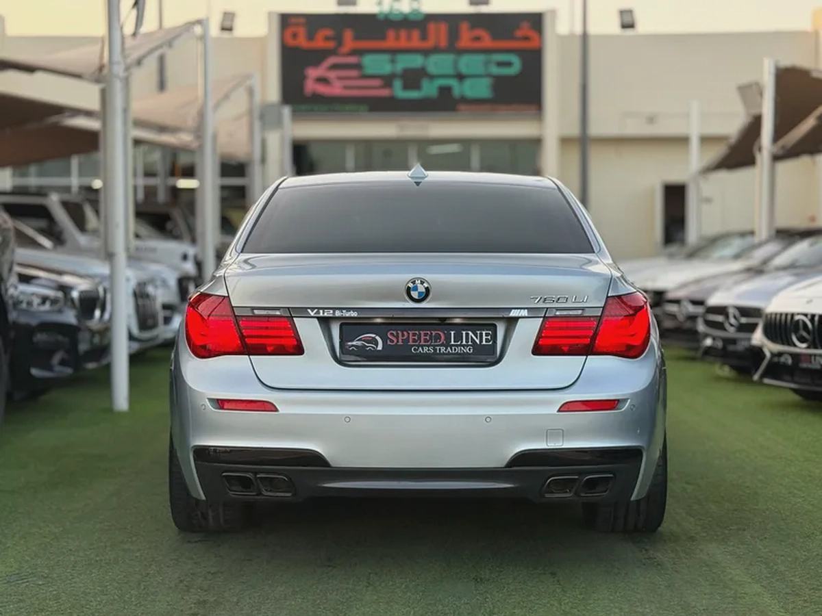 BMW 760M Gcc Full Option Free Accident Super Clean-3-3