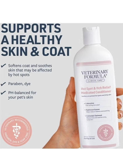 Veterinary Formula Labs VFCC Hot Spot & Itch Relief Medicated Conditioner 473ml (16oz) [Volume - 473ml]-2