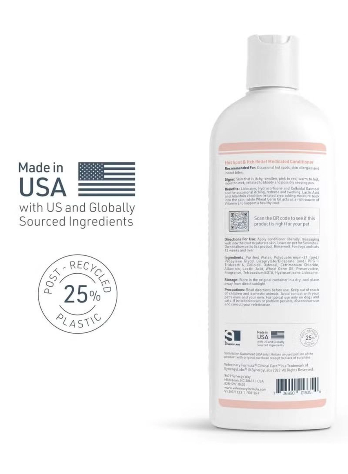 Veterinary Formula Labs VFCC Hot Spot & Itch Relief Medicated Conditioner 473ml (16oz) [Volume - 473ml]-3-3