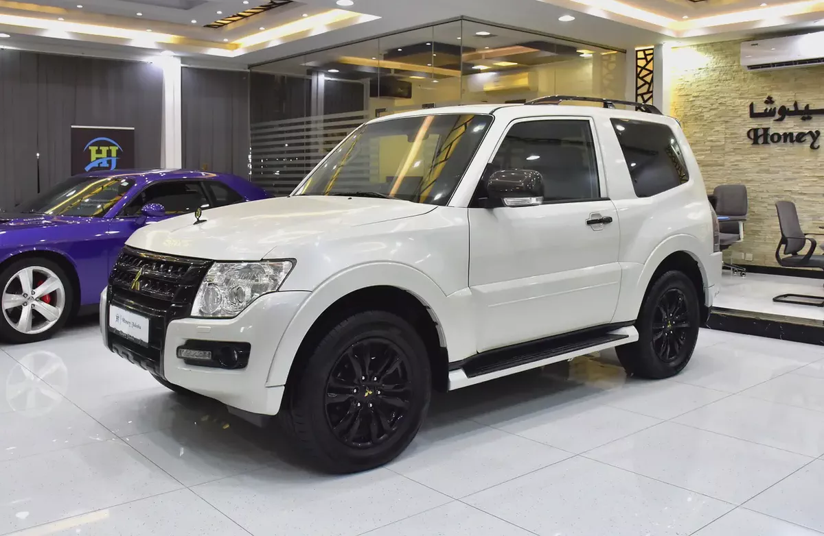 EXCELLENT DEAL for our Mitsubishi Pajero 3.8L GLS 3 Doors ( 2018 Model ) in White Color GCC Specs-1-1