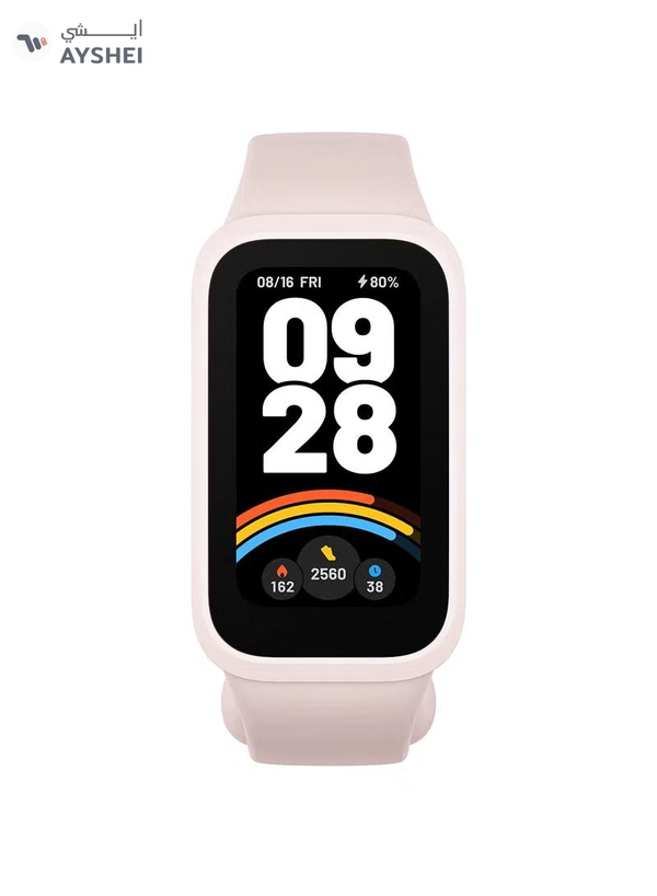 Xiaomi Smart Band 9 Active – Pink | Fitness Tracker with AMOLED Display & Health Monitoring Pink