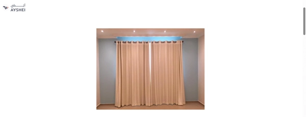 Curtain with Rod & Eyelet
