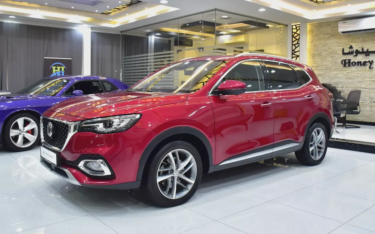 AED 714 EMi for 5Yrs | MG E-HS / PHEV ( 2021 Model ) in Red Color GCC Specs-1-1
