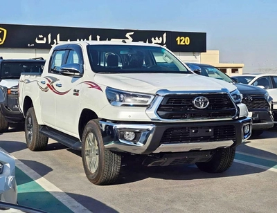 Toyota Hilux SR5 / 2.4L DIESEL A/T / BLIND SPOT / DIFF LOCK / FR&RR CHROME BUMPERS / (CODE # HDFAA)-4