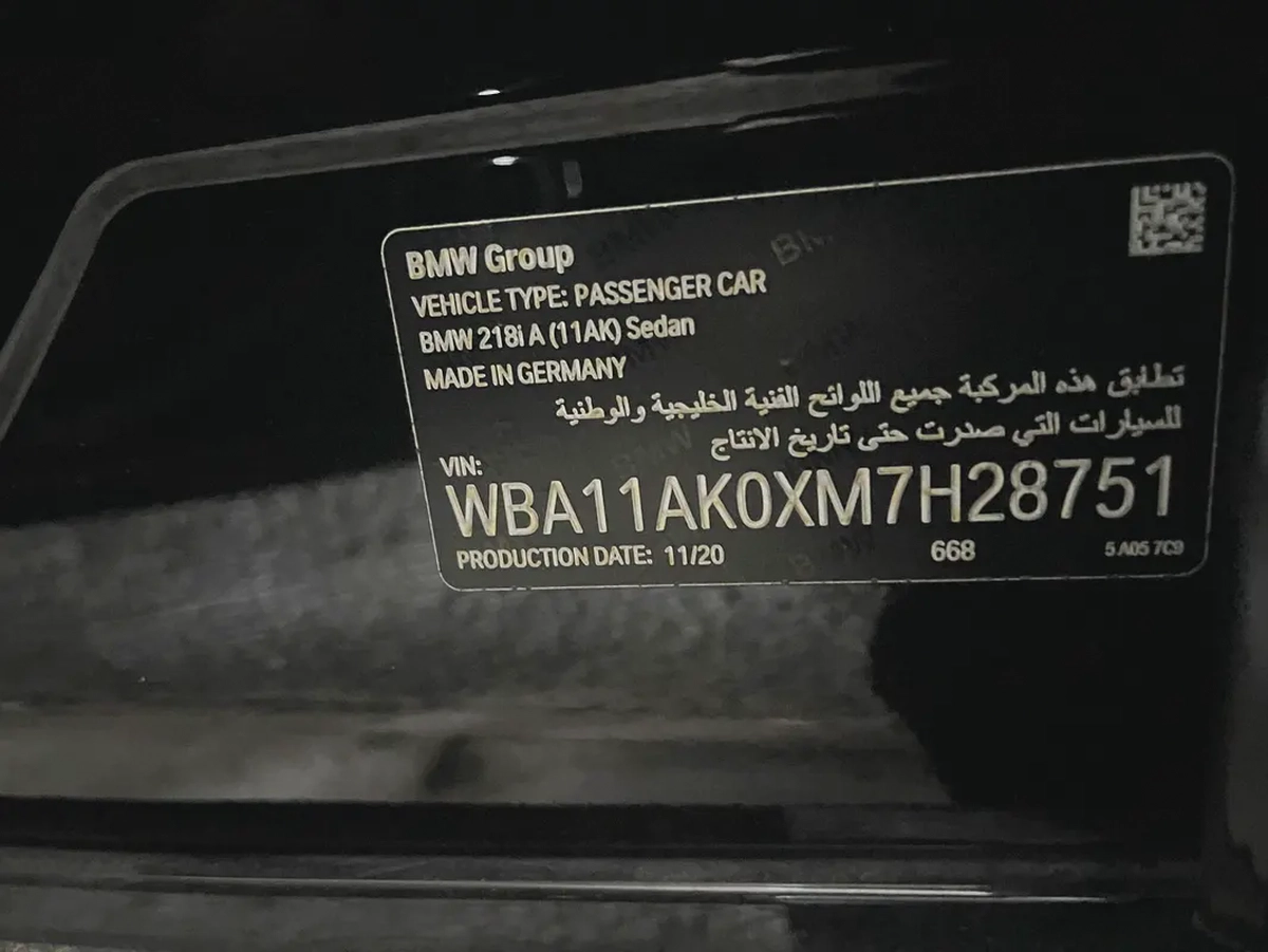 2021 BMW 2 Series Grand Coupe 218i || ORIGINAL PAINT || ACCIDENT FREE ||CARPLAY-18-18