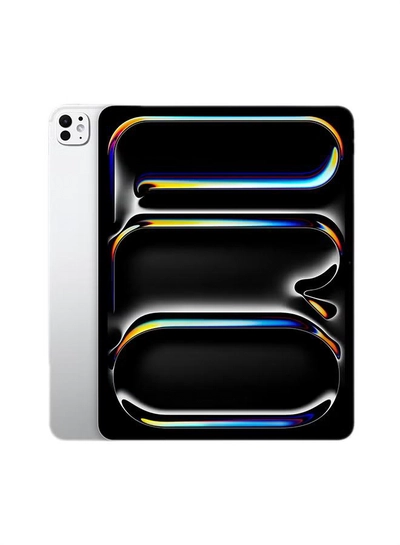 Apple iPad Pro - 2025 (8th Generation) M5 13-inch, 512GB, WiFi, Silver with Standard Glass - Middle East Version Version-0