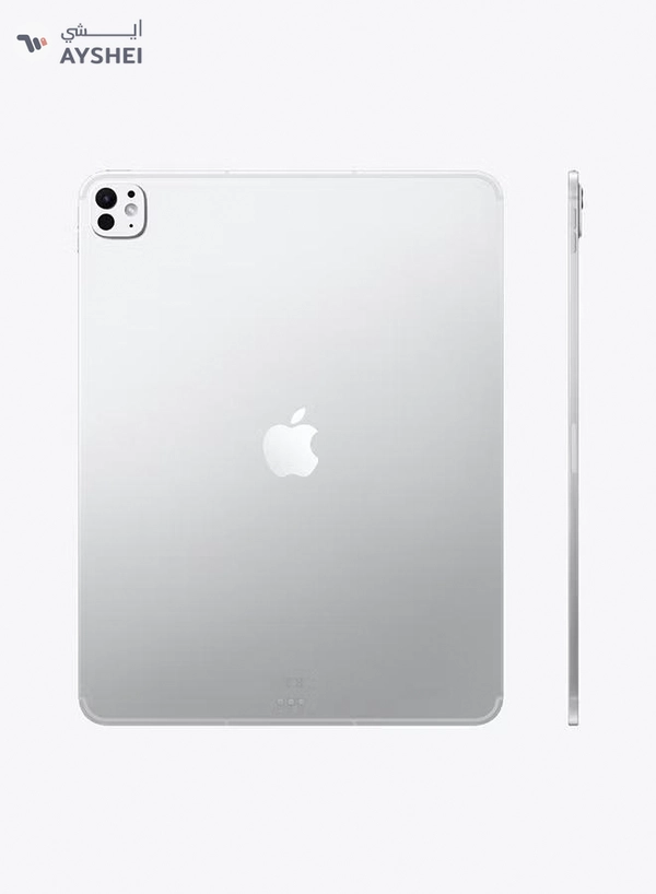 Apple iPad Pro - 2025 (8th Generation) M5 13-inch, 512GB, WiFi, Silver with Standard Glass - Middle East Version Version