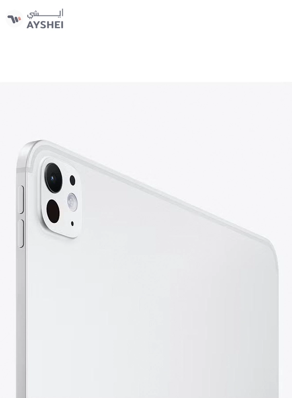 Apple iPad Pro - 2025 (8th Generation) M5 13-inch, 512GB, WiFi, Silver with Standard Glass - Middle East Version Version