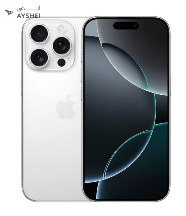 Apple iPhone 16 Pro Max 512GB White Titanium 5G With FaceTime - Middle East Version