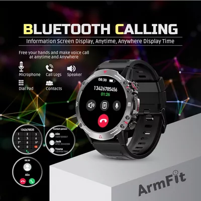 Armfit HULK Smart watch with AMOLED Always On Display Smart watches for men-4